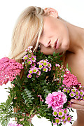 Misa Nice flower istripper model